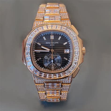 patek philippe nautilus travel time baguette